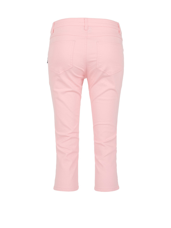 Sam 73 Светлорозови дамски три четвърти дънки с вталена кройка SAM 73 Amara