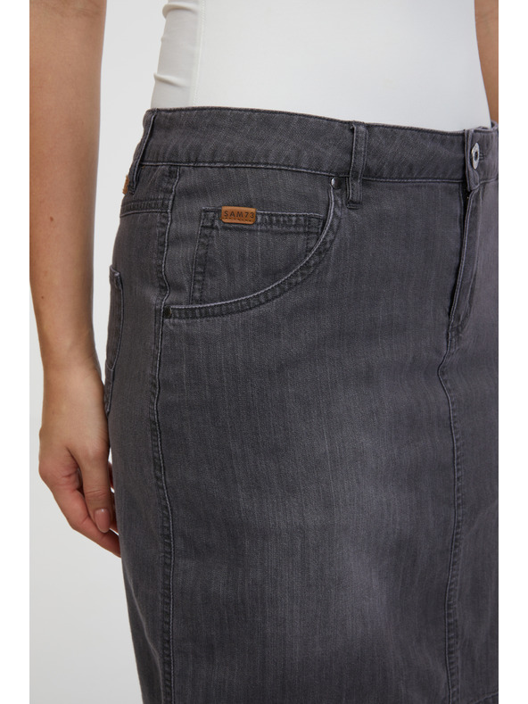 Sam 73 Сива дамска пола от деним SAM 73 Gladis