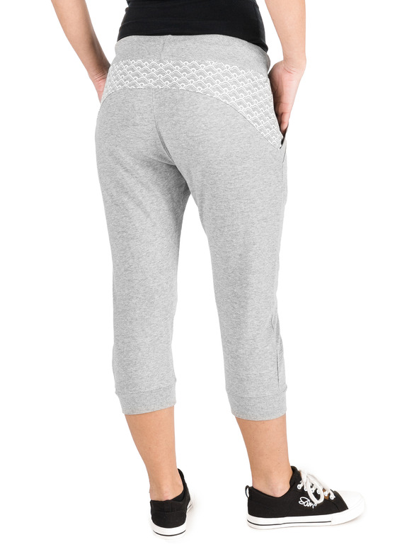 Sam 73 Светлосив дамски 3/4 панталон SAM 73