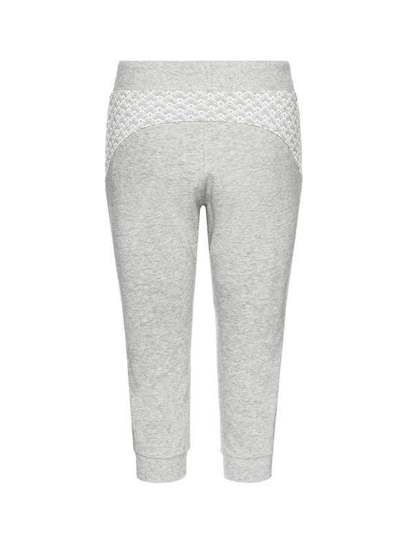 Sam 73 Светлосив дамски 3/4 панталон SAM 73