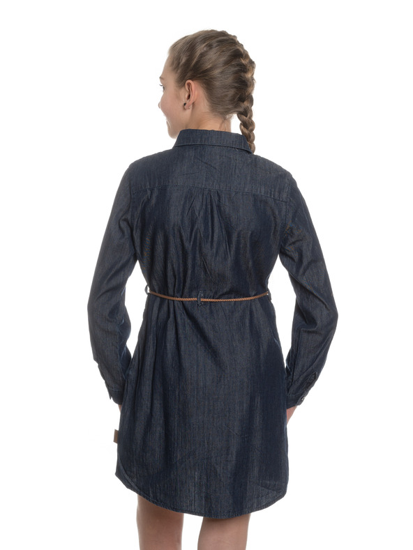 Sam 73 Тъмносини момичешки риза-рокли SAM 73