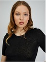 Orsay Черен дамски пуловер тениска ORSAY