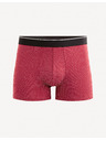 Celio Червени мъжки боксерки с шарка Celio Mitch