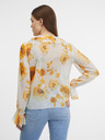 Orsay Бяла дамска блуза на цветя ORSAY