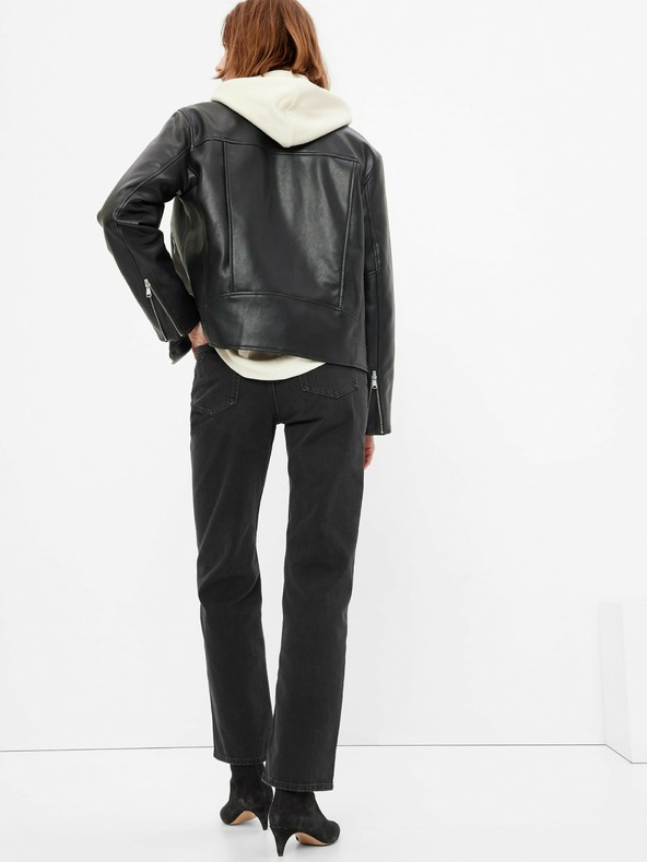 GAP Дънки Loose с висока талия Organic Cotton '90s GAP