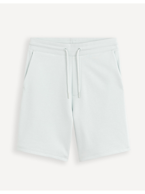 Celio Светлосини мъжки спортни къси панталони Celio Toshort