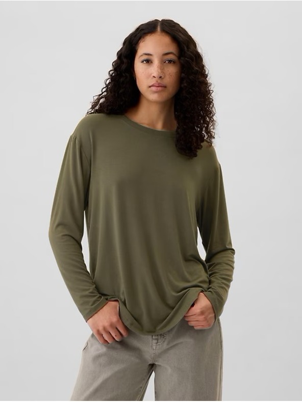 GAP Тениска с дълъг ръкав GAP