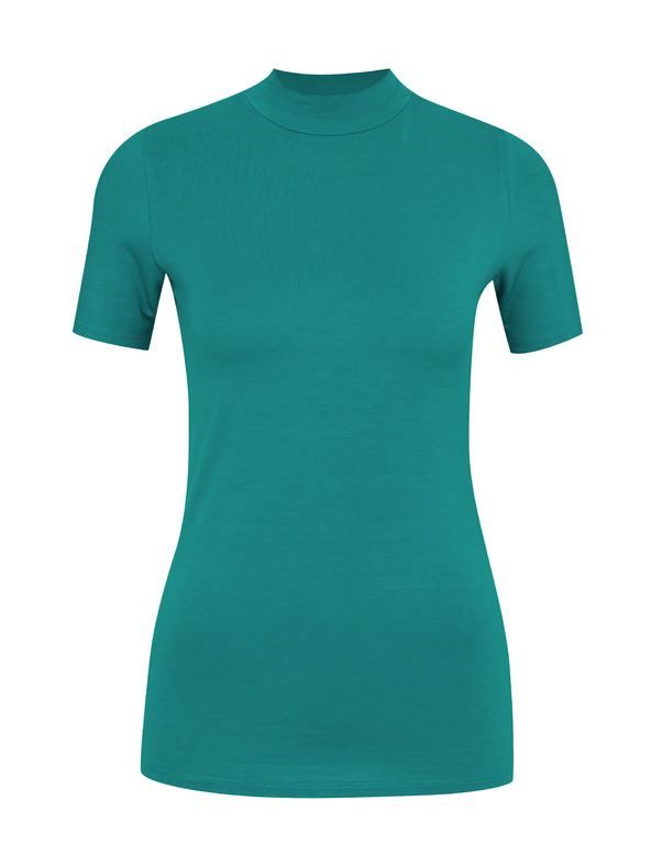 Orsay Зелена дамска риза с къс ръкав ORSAY