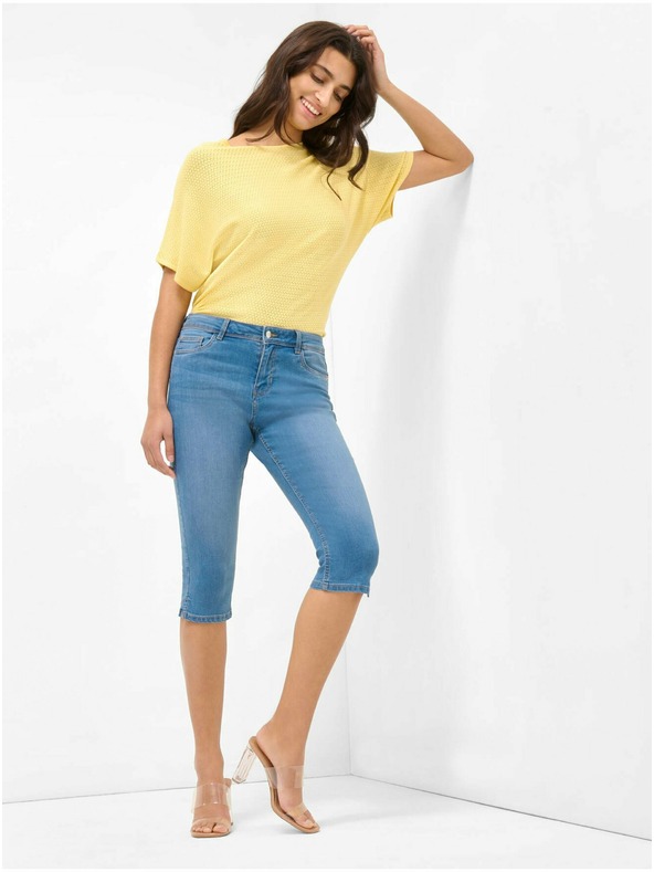 Orsay Сини дънкови три четвърти къси панталони ORSAY