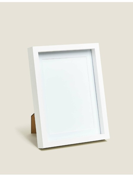 Marks & Spencer Дървена фото рамка 13 x 18 см Marks & Spencer бяла