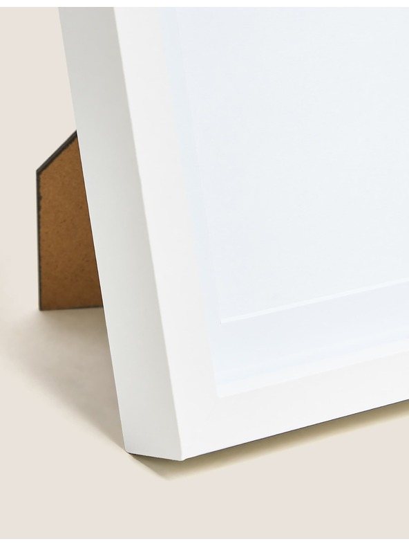 Marks & Spencer Дървена фото рамка 13 x 18 см Marks & Spencer бяла