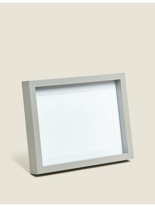 Marks & Spencer Дървена фото рамка 13 x 18 см Marks & Spencer сива