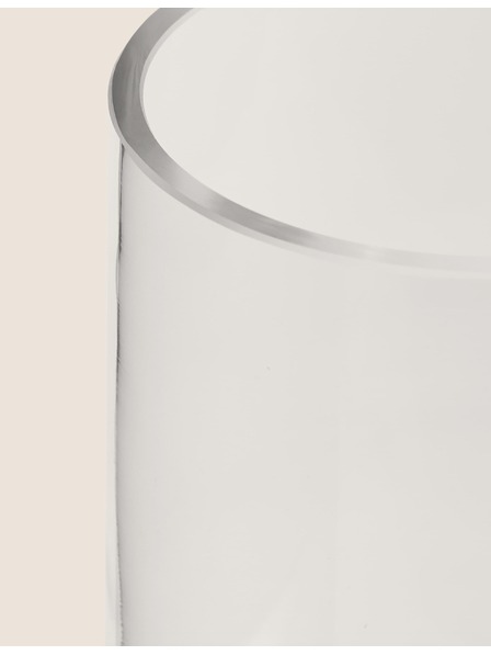 Marks & Spencer Малка цилиндрична ваза Marks & Spencer бежова