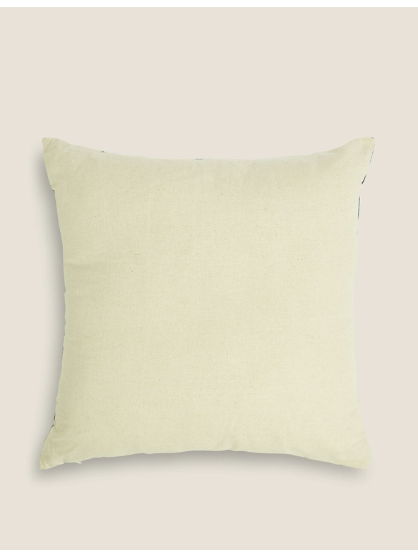 Marks & Spencer Бродирана възглавничка с горска тематика Marks & Spencer морскосиня