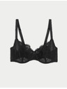 Marks & Spencer Балконет сутиен Jasmine с банели и дантела, размер A–E Marks & Spencer черен