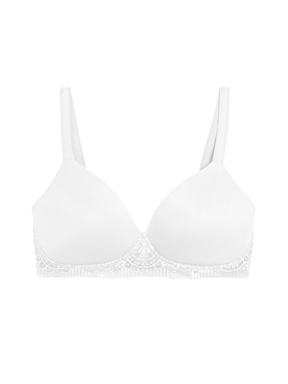 Marks & Spencer Сутиен Body Soft™ с пълни чашки без банели, размер A–E Marks & Spencer бял