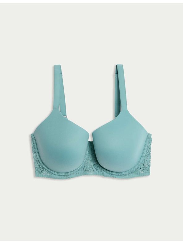 Marks & Spencer Гладък сутиен Body Soft™ с банели и пълни чашки, размер F–H Marks & Spencer зелен