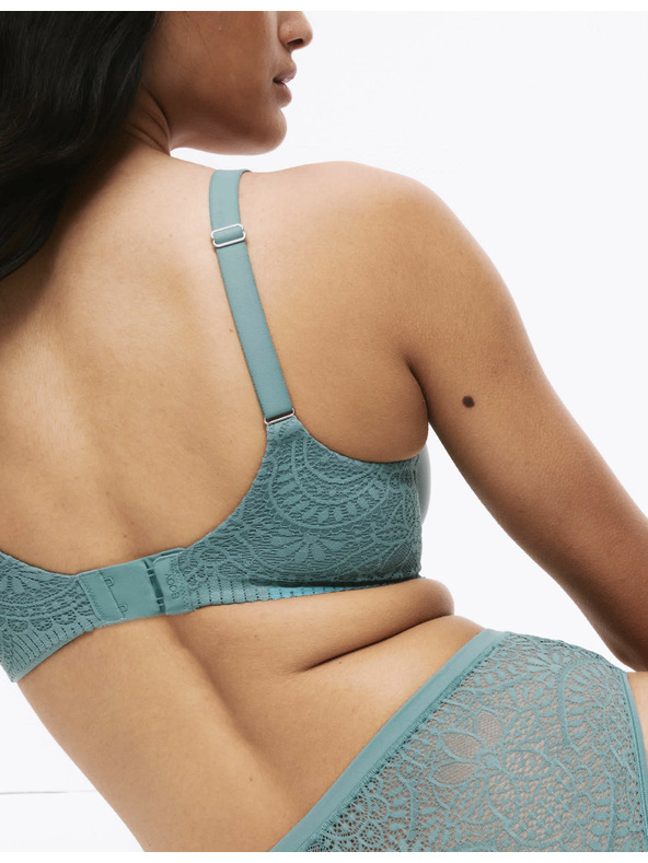 Marks & Spencer Гладък сутиен Body Soft™ с банели и пълни чашки, размер F–H Marks & Spencer зелен