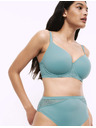 Marks & Spencer Гладък сутиен Body Soft™ с банели и пълни чашки, размер F–H Marks & Spencer зелен