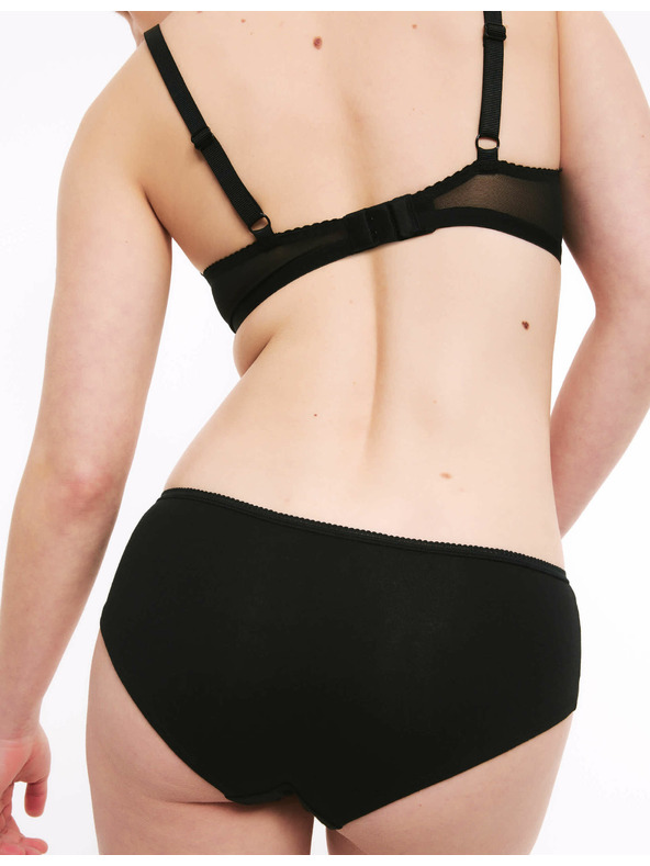 Marks & Spencer Къси панталони с ниска кройка от памук и ликра®, 5 бр. опаковка Marks & Spencer черни