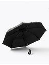 Marks & Spencer Чадър от рециклиран полиестер с извита дръжка и Windtech™ Marks & Spencer черен