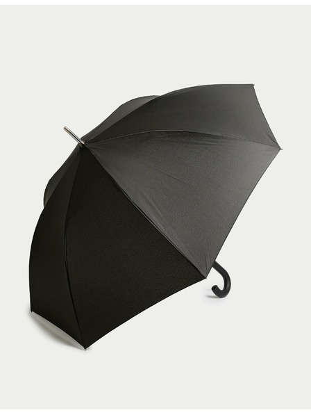Marks & Spencer Голям чадър от рециклиран полиестер с Windtech™ Marks & Spencer черен