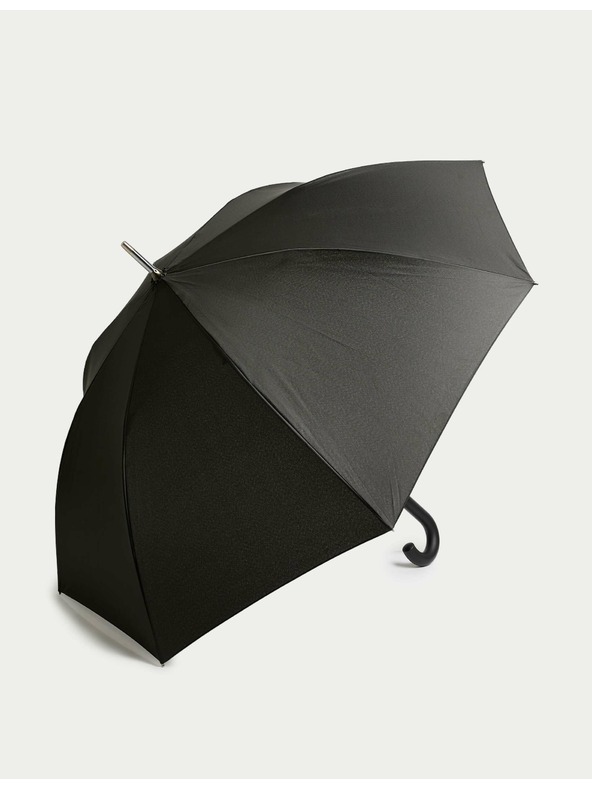 Marks & Spencer Голям чадър от рециклиран полиестер с Windtech™ Marks & Spencer черен