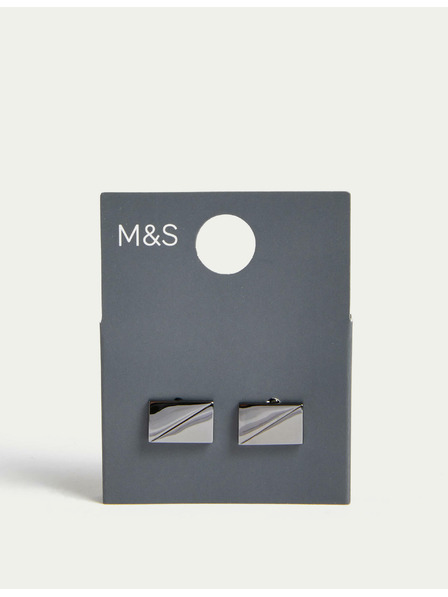 Marks & Spencer Метални копчета за ръкавели Marks & Spencer сиви