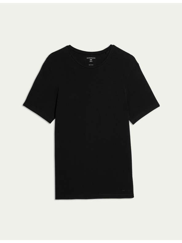 Marks & Spencer Потник от смес от Supima® памук Marks & Spencer черна