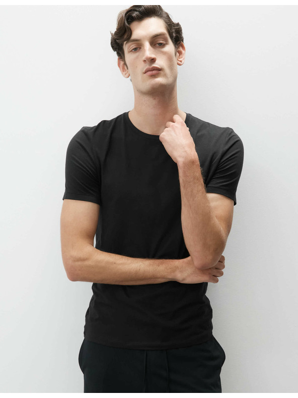 Marks & Spencer Потник от смес от Supima® памук Marks & Spencer черна