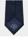 Marks & Spencer Вратовръзка от 100% коприна с текстура Marks & Spencer в тъмносиньо