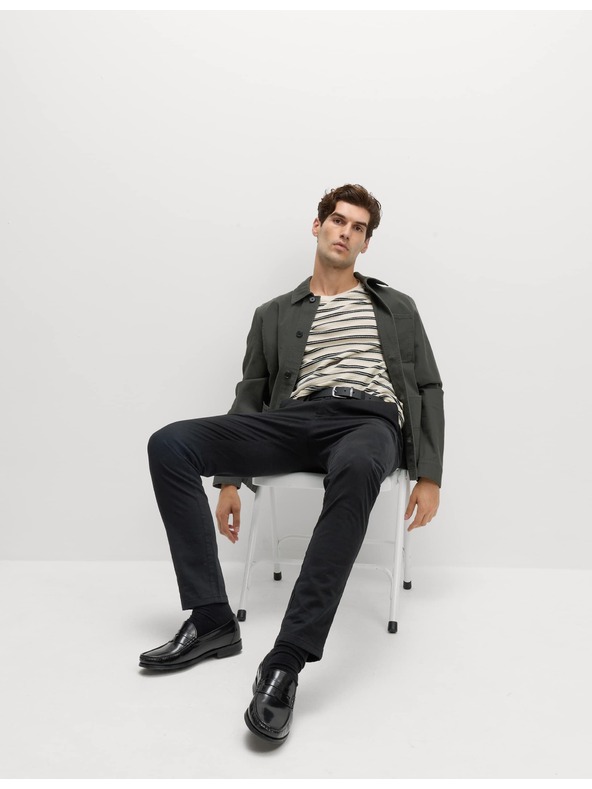 Marks & Spencer Черни чорапогащници Marks & Spencer от еластично чино