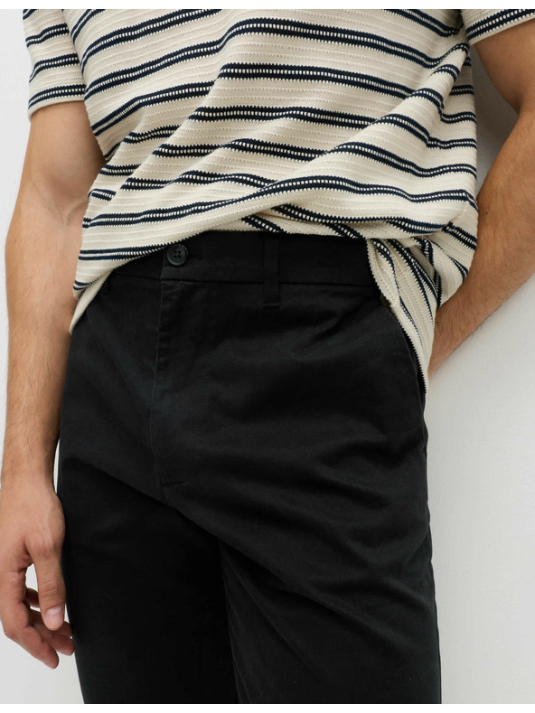 Marks & Spencer Черни чорапогащници Marks & Spencer от еластично чино