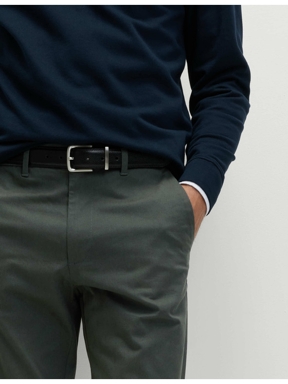 Marks & Spencer Разтеглив панталон чино с редовна кройка Marks & Spencer сив