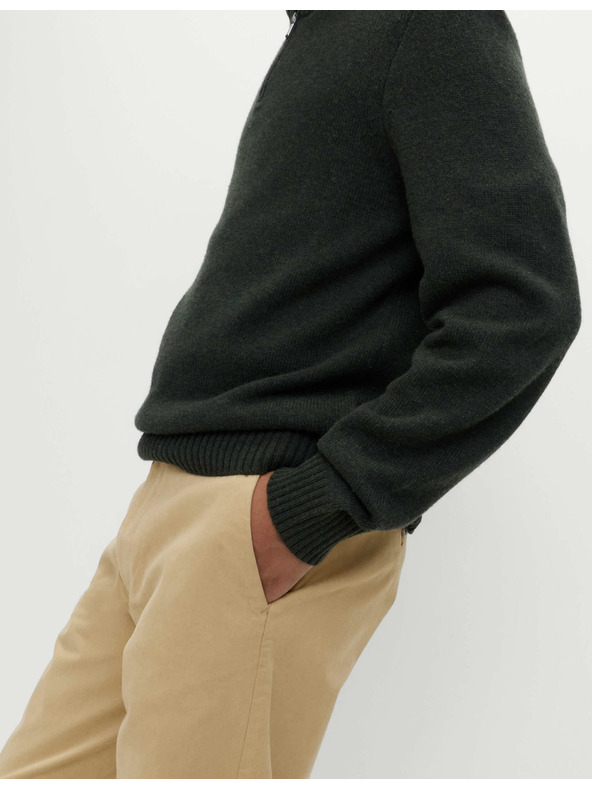 Marks & Spencer Еластични chino панталони свободна кройка Marks & Spencer бежов