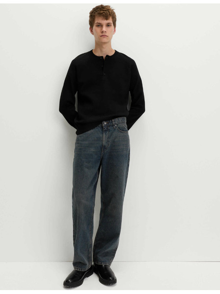 Marks & Spencer Authentic свободни твърди дънки Marks & Spencer сини