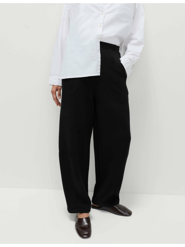 Marks & Spencer Прилепнали долнища Marks & Spencer черен цвят