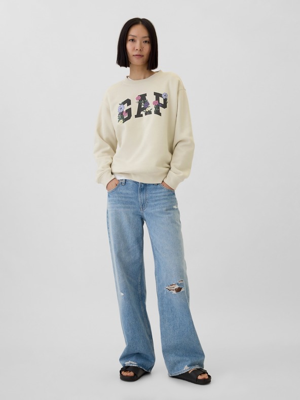 GAP Оверсайз поларена блуза GAP