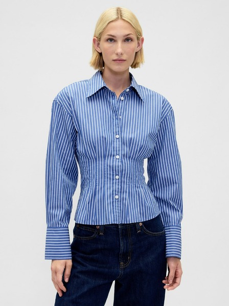 GAP Поплинова риза Fitted Shirt GAP