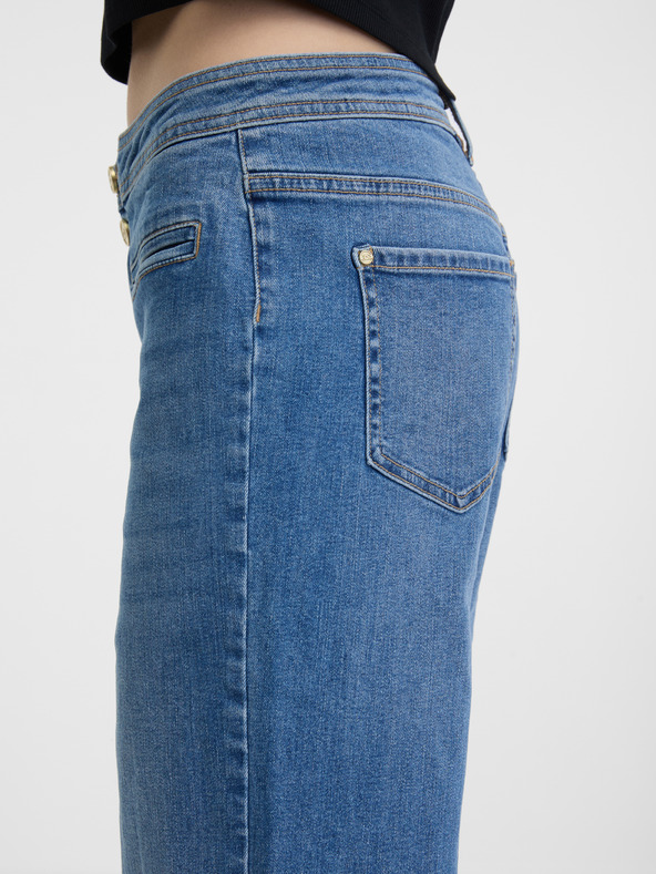 Orsay Сини дамски широки дънки ORSAY