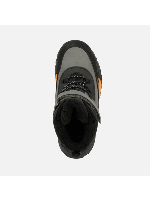 Geox Черни момчешки зимни обувки Geox Trekkyup B Abx