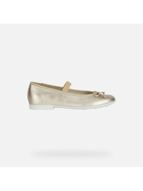 Geox Златни момичета балерини Geox Plie