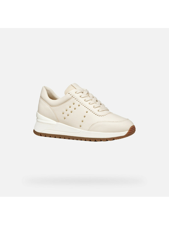 Geox Кремави дамски маратонки Geox Desya