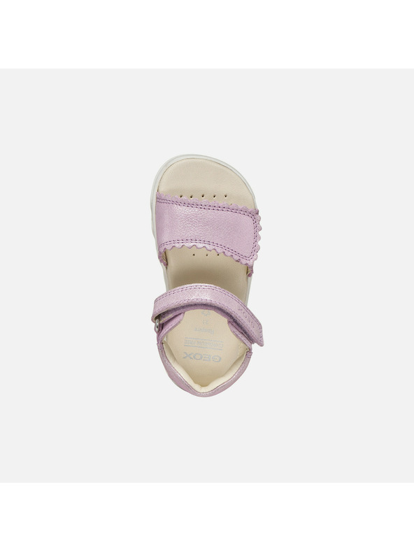 Geox Розови момичешки barefoot сандали Geox Sandal Steppieup