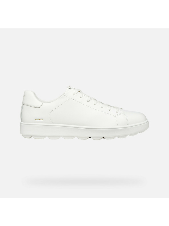 Geox Бели мъжки маратонки Geox Spherica Ecub-1 B