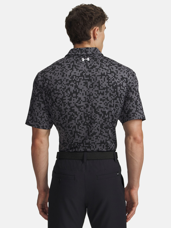 Under Armour Мъжка тениска Under Armour UA T2G Printed Polo-BLK