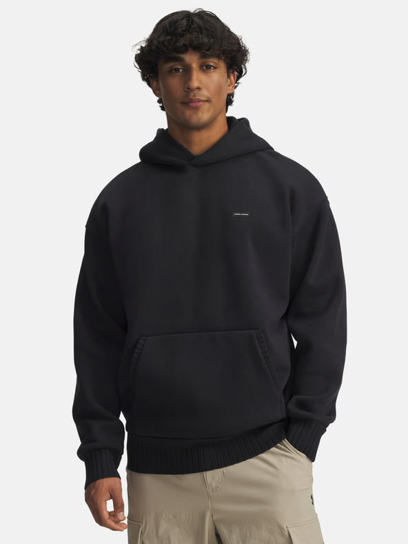 Under Armour Мъжки суитшърт Under Armour UA Icon Heavy Rib Hdy-BLK