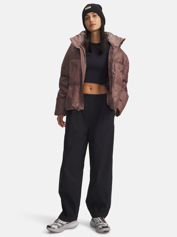 Under Armour Дамско яке Under Armour Limitless Down Puffer Jacket-BRN
