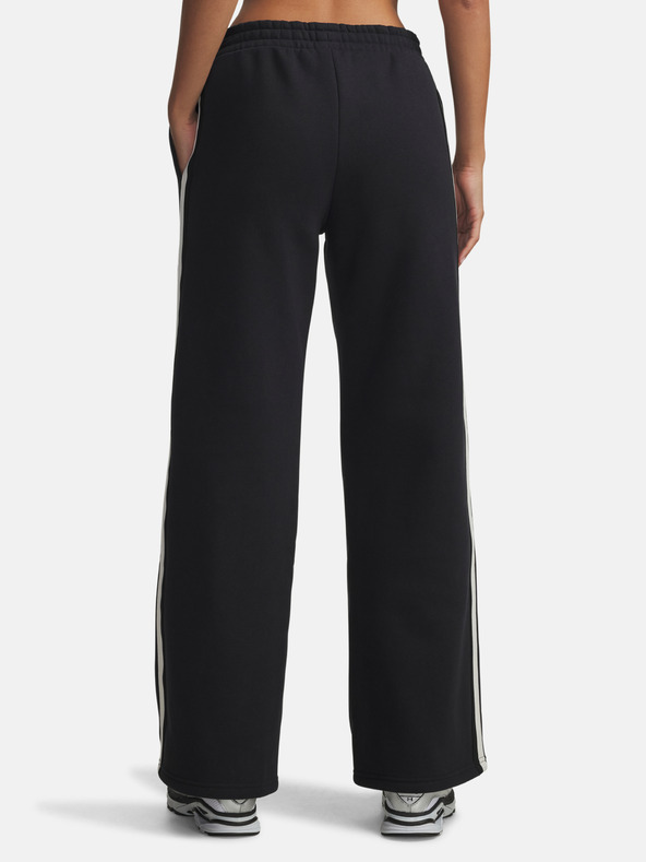 Under Armour Дамски спортни панталони Under Armour Icon HWT Flc Puddle Pant-BLK