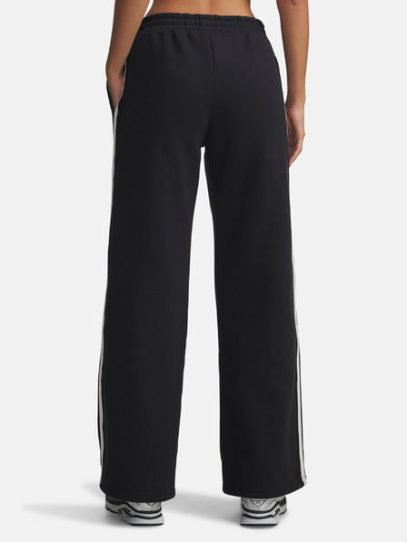 Under Armour Дамски спортни панталони Under Armour Icon HWT Flc Puddle Pant-BLK